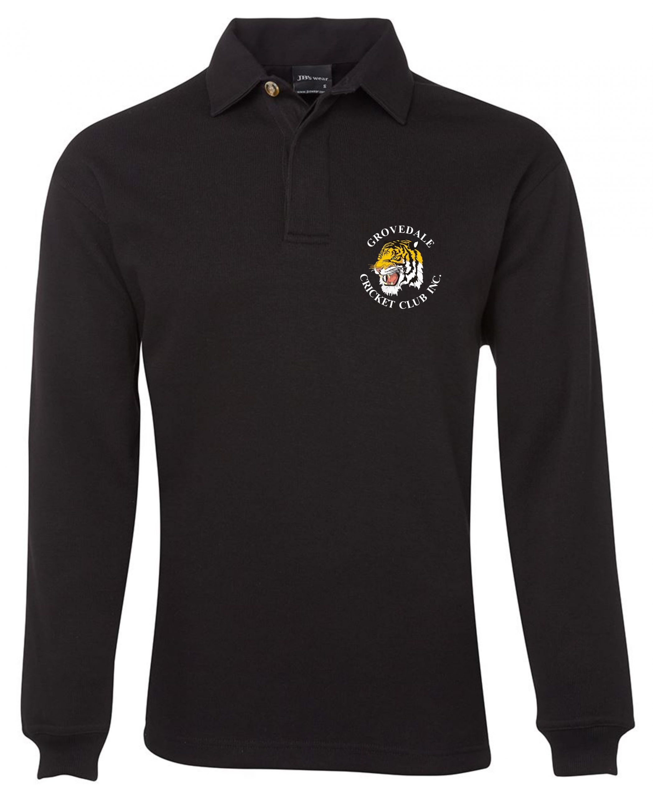 Adults Rugby top in Black