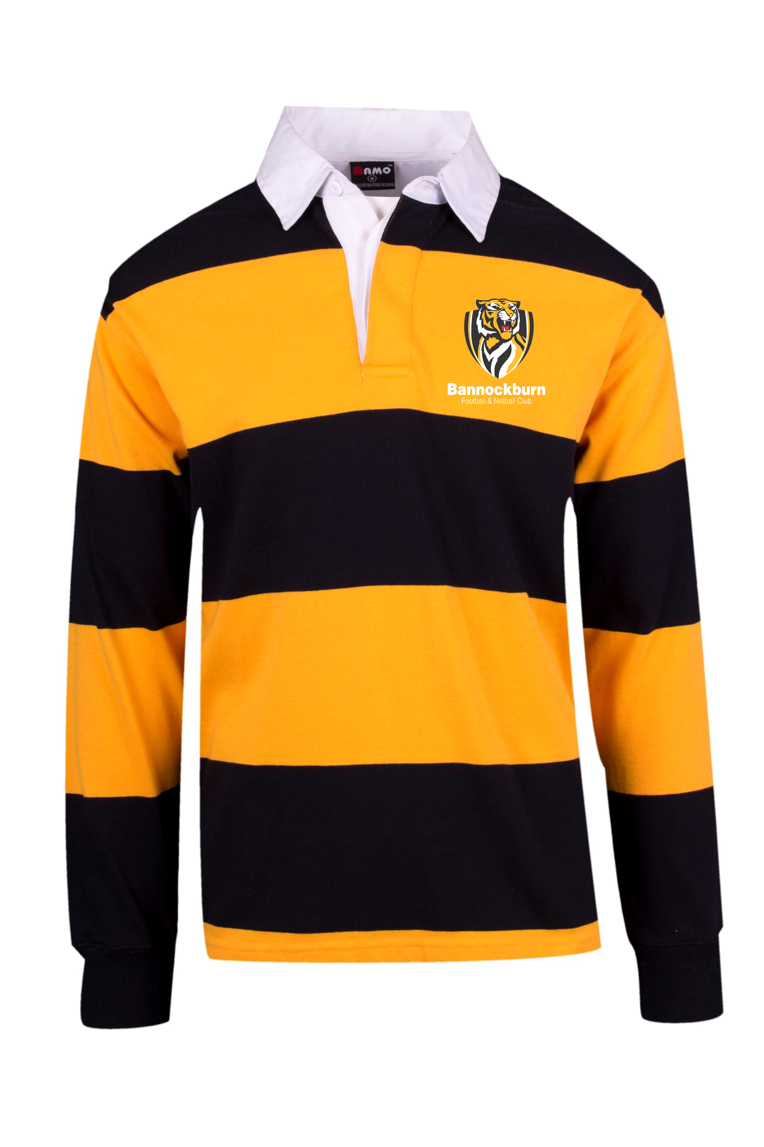 Adult Rugby Jumper – Yellow/Black