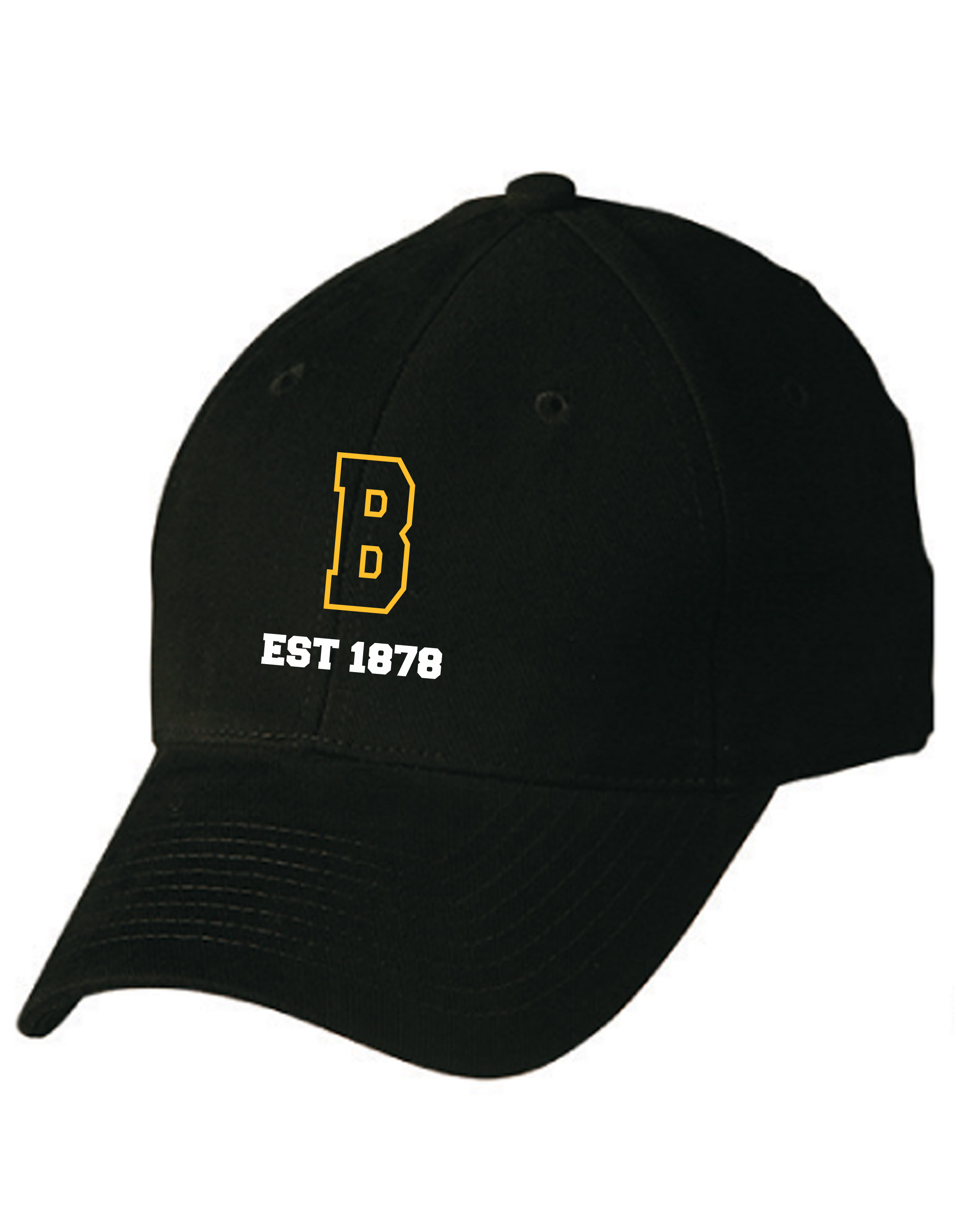 Club Cap – Black with B Logo