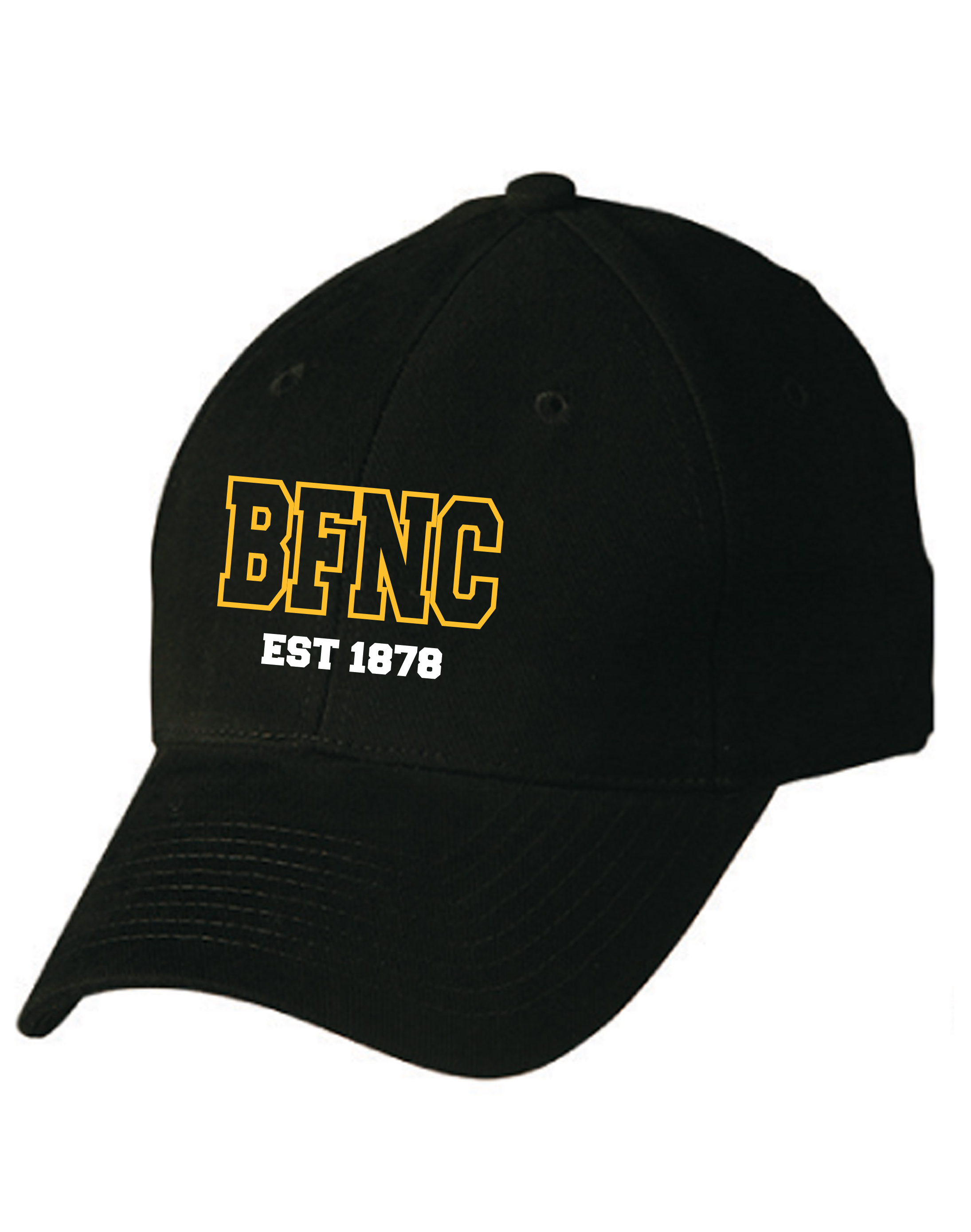 Club Cap – Black with BFNC Logo