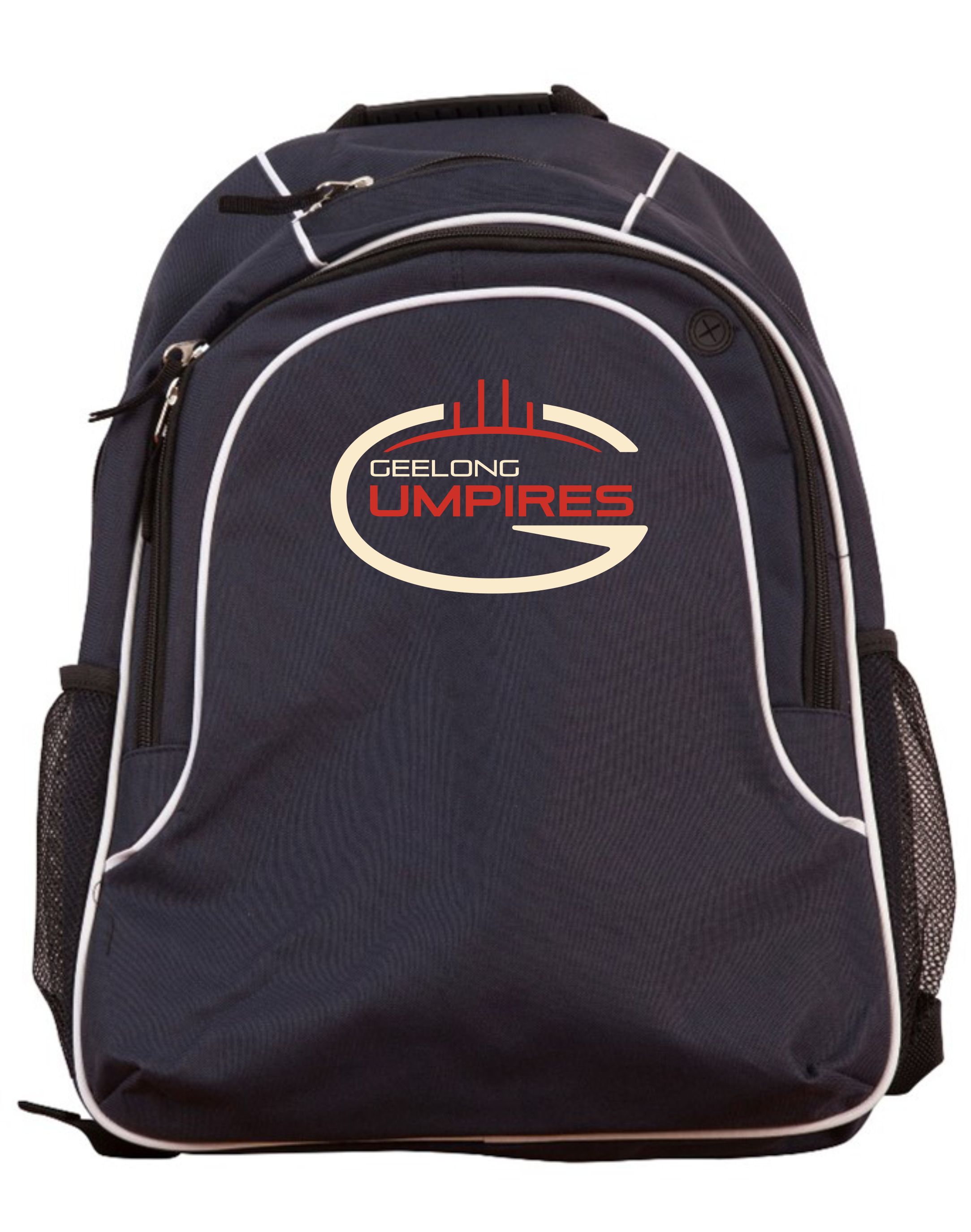 Club Back Pack in Navy White